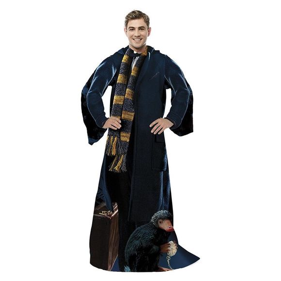 Fantastic Beasts Being Newt 48" x 71" Adult Comfy Throw - Picture 1 of 1